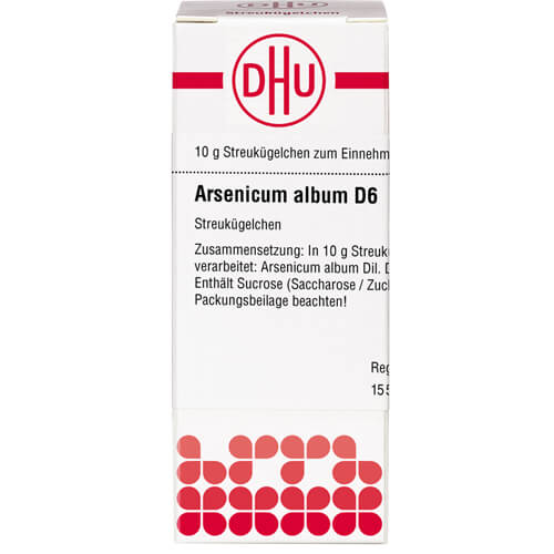 ARSENICUM ALBUM D 6 Globuli ARSENICUM ALBUM D 6 Globuli