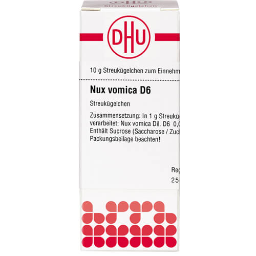 NUX VOMICA D 6 Globuli NUX VOMICA D 6 Globuli