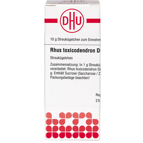 RHUS TOXICODENDRON D 6 Globuli RHUS TOXICODENDRON D 6 Globuli
