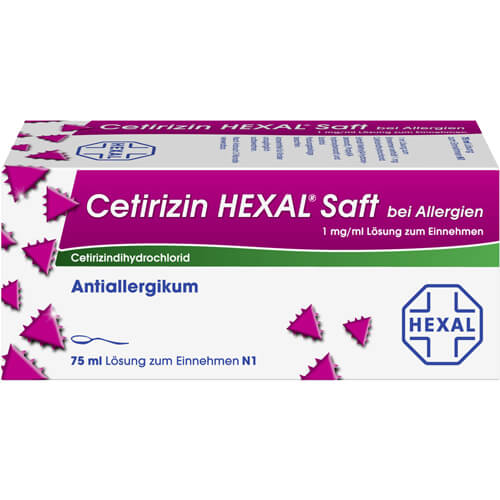 CETIRIZIN HEXAL Saft bei Allergien CETIRIZIN HEXAL Saft bei Allergien