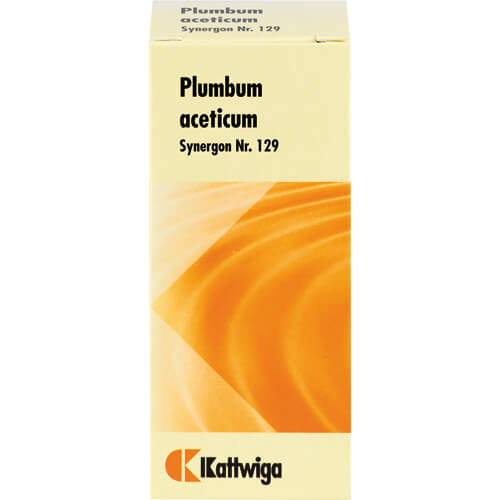 SYNERGON KOMPLEX 129 Plumbum aceticum Tropfen SYNERGON KOMPLEX 129 Plumbum aceticum Tropfen