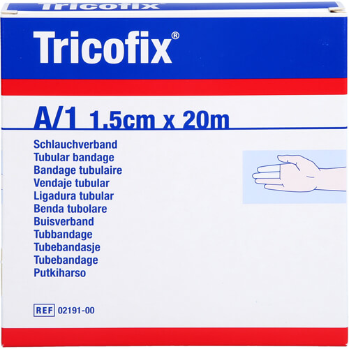 TRICOFIX Schlauchverband Gr.A 1,5 cmx20 m TRICOFIX Schlauchverband Gr.A 1,5 cmx20 m