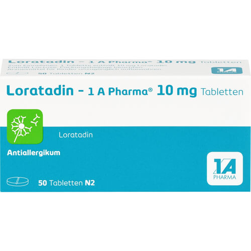 LORATADIN-1A Pharma Tabletten LORATADIN-1A Pharma Tabletten