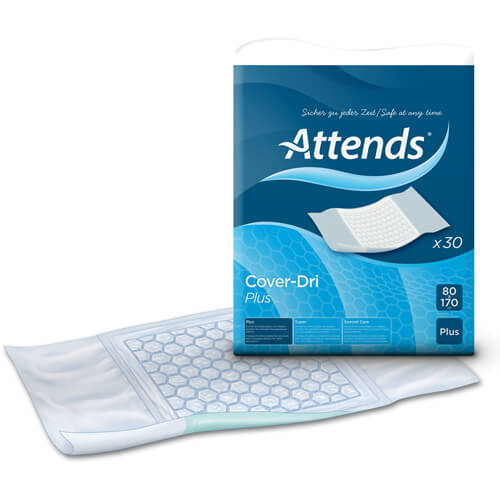 ATTENDS Cover-Dri Plus 80x170 cm ATTENDS Cover-Dri Plus 80x170 cm