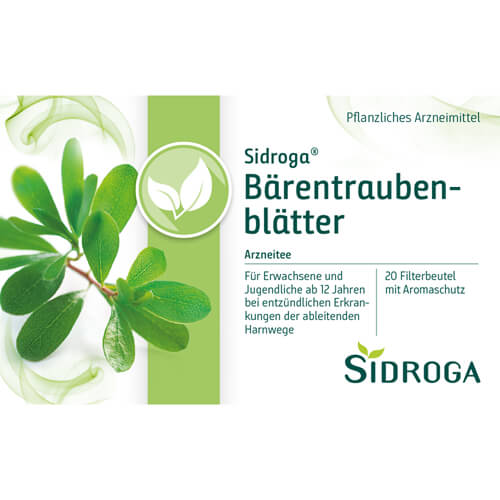 SIDROGA Bärentraubenblättertee Filterbeutel SIDROGA Bärentraubenblättertee Filterbeutel
