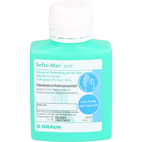 SOFTA MAN pure Händedesinfektionsmittel SOFTA MAN pure Händedesinfektionsmittel