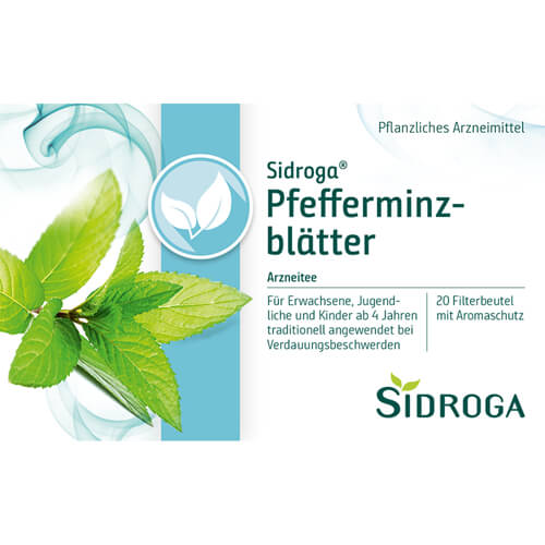 SIDROGA Pfefferminzblätter Tee Filterbeutel SIDROGA Pfefferminzblätter Tee Filterbeutel