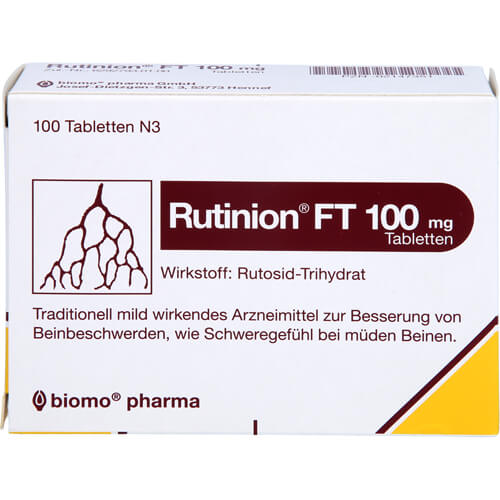 RUTINION FT 100 mg Tabletten RUTINION FT 100 mg Tabletten