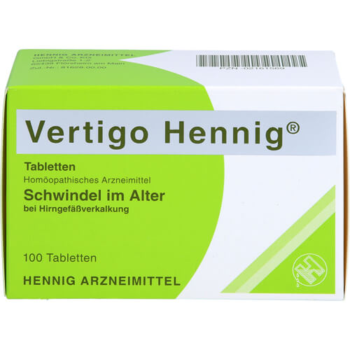 VERTIGO HENNIG Tabletten VERTIGO HENNIG Tabletten