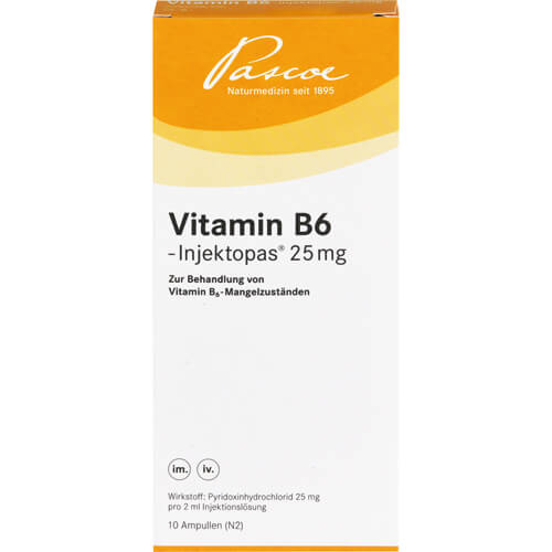VITAMIN B6-INJEKTOPAS 25 mg Injektionslösung VITAMIN B6-INJEKTOPAS 25 mg Injektionslösung