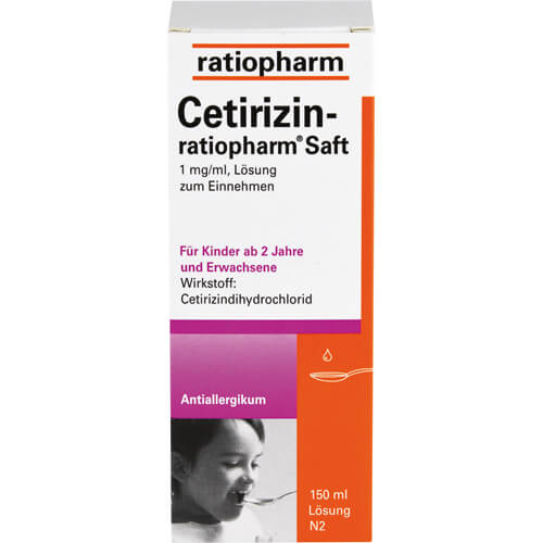 CETIRIZIN-ratiopharm Saft CETIRIZIN-ratiopharm Saft