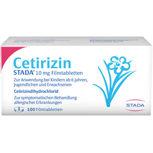 CETIRIZIN STADA 10 mg Filmtabletten CETIRIZIN STADA 10 mg Filmtabletten