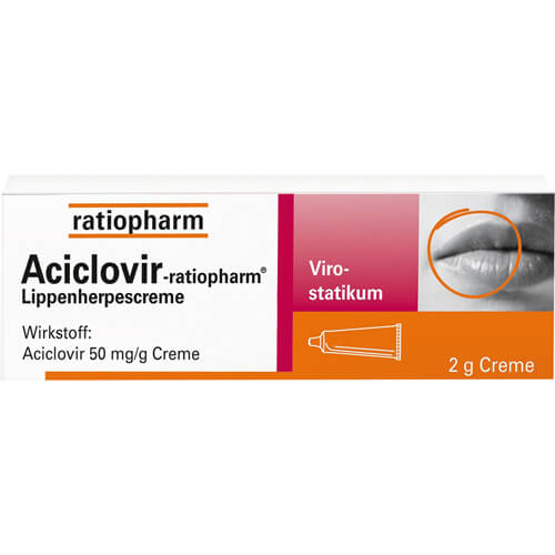 ACICLOVIR-ratiopharm Lippenherpescreme ACICLOVIR-ratiopharm Lippenherpescreme