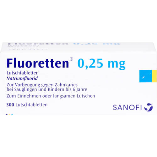 FLUORETTEN 0,25 mg Tabletten FLUORETTEN 0,25 mg Tabletten