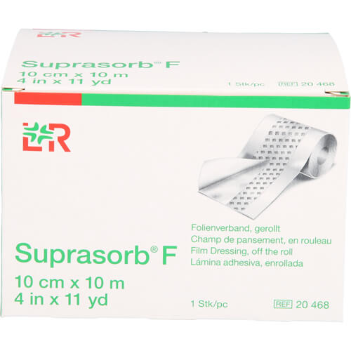 SUPRASORB F Folien-Wundverb.10 cmx10 m unste.Rolle SUPRASORB F Folien-Wundverb.10 cmx10 m unste.Rolle