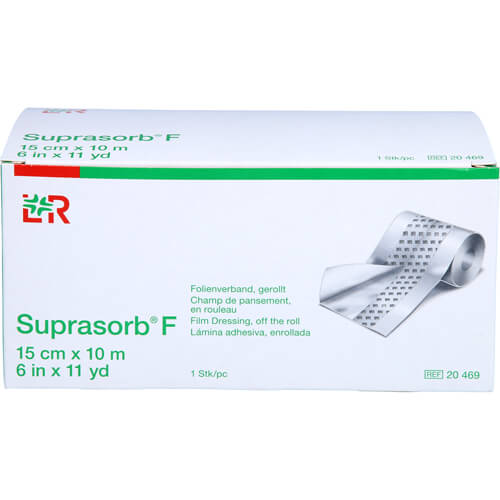 SUPRASORB F Folien-Wundverb.15 cmx10 m unste.Rolle SUPRASORB F Folien-Wundverb.15 cmx10 m unste.Rolle