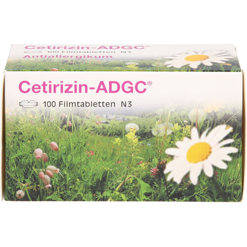 CETIRIZIN ADGC Filmtabletten CETIRIZIN ADGC Filmtabletten