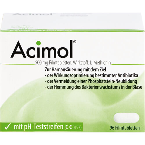 ACIMOL mit pH Teststreifen Filmtabletten ACIMOL mit pH Teststreifen Filmtabletten