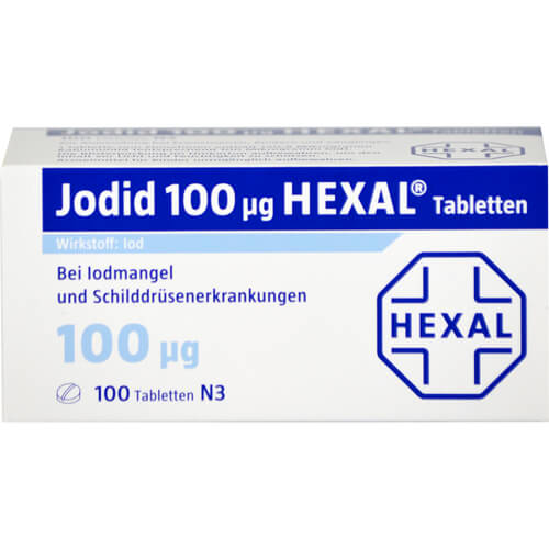 JODID 100 HEXAL Tabletten JODID 100 HEXAL Tabletten