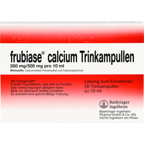 FRUBIASE CALCIUM T Trinkampullen FRUBIASE CALCIUM T Trinkampullen