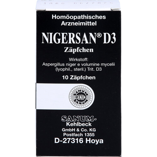 NIGERSAN D 3 Zäpfchen NIGERSAN D 3 Zäpfchen