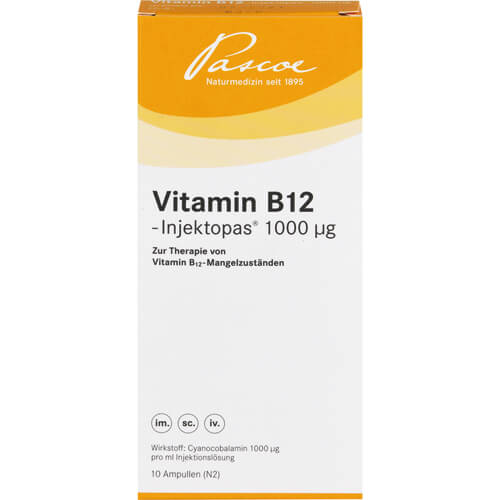 VITAMIN B12 INJEKTOPAS 1.000 μg Injektionslsg. VITAMIN B12 INJEKTOPAS 1.000 μg Injektionslsg.