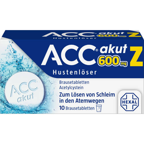 ACC akut 600 Z Hustenlöser Brausetabletten ACC akut 600 Z Hustenlöser Brausetabletten