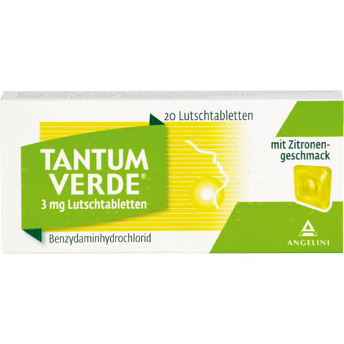 TANTUM VERDE 3 mg Lutschtabl.m.Zitronengeschmack TANTUM VERDE 3 mg Lutschtabl.m.Zitronengeschmack