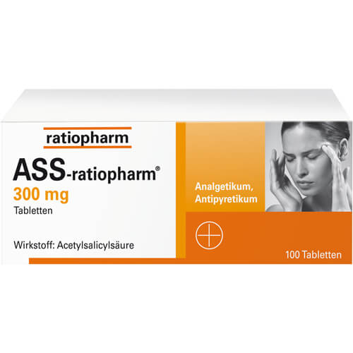 ASS-ratiopharm 300 mg Tabletten ASS-ratiopharm 300 mg Tabletten