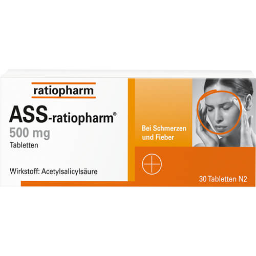 ASS-ratiopharm 500 mg Tabletten ASS-ratiopharm 500 mg Tabletten