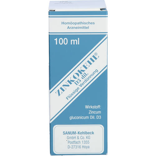 ZINKOKEHL D 3 Tropfen ZINKOKEHL D 3 Tropfen