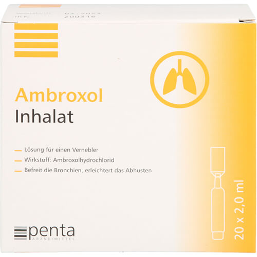 AMBROXOL Inhalat Lösung für einen Vernebler AMBROXOL Inhalat Lösung für einen Vernebler