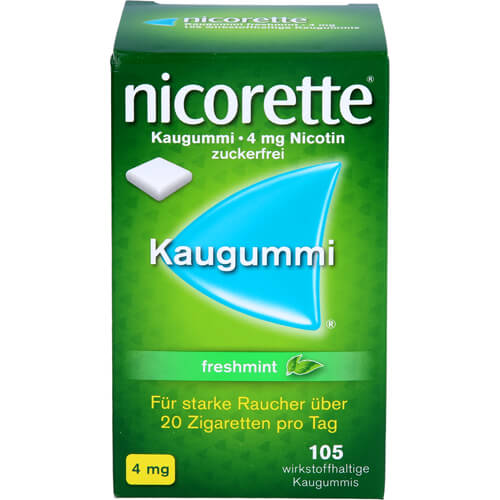 NICORETTE Kaugummi 4 mg freshmint NICORETTE Kaugummi 4 mg freshmint