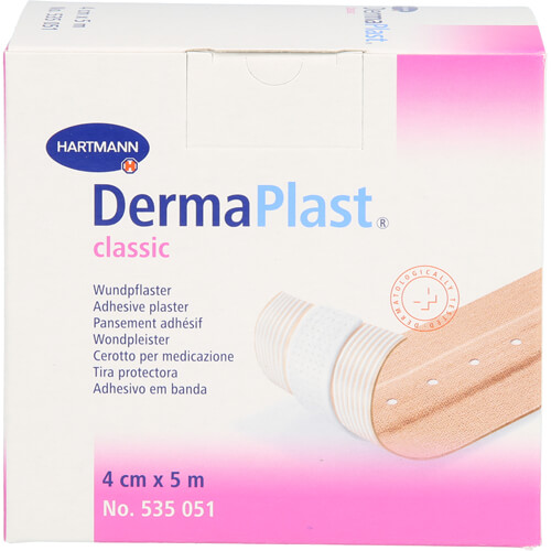 DERMAPLAST CLASSIC Wundpflaster 4 cmx5 m DERMAPLAST CLASSIC Wundpflaster 4 cmx5 m
