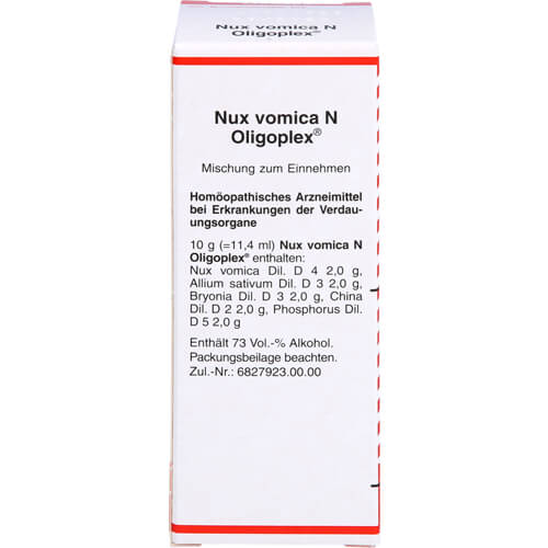 NUX VOMICA N Oligoplex Liquidum NUX VOMICA N Oligoplex Liquidum