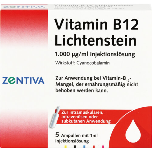 VITAMIN B12 1.000 μg Lichtenstein Ampullen VITAMIN B12 1.000 μg Lichtenstein Ampullen