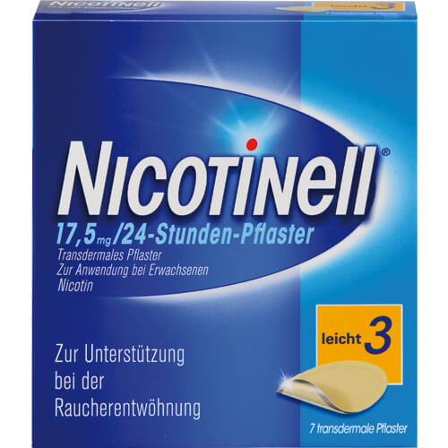 NICOTINELL 7 mg/24-Stunden-Pflaster 17,5mg NICOTINELL 7 mg/24-Stunden-Pflaster 17,5mg