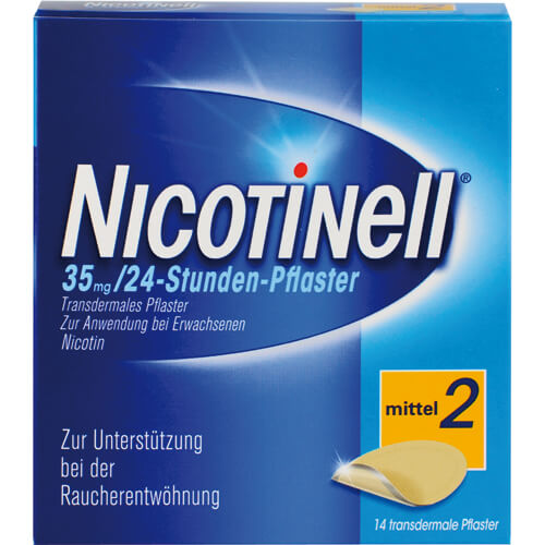 NICOTINELL 14 mg/24-Stunden-Pflaster 35mg NICOTINELL 14 mg/24-Stunden-Pflaster 35mg