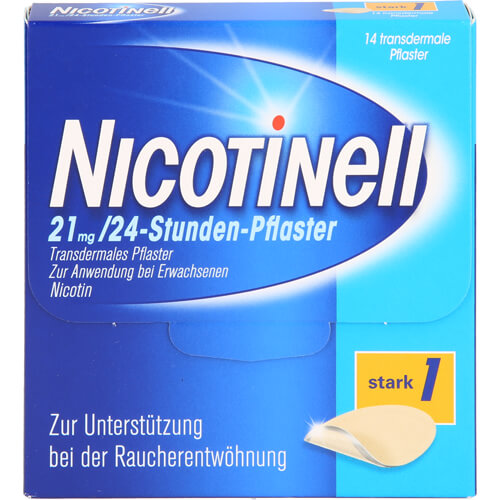 NICOTINELL 21 mg/24-Stunden-Pflaster 52,5mg NICOTINELL 21 mg/24-Stunden-Pflaster 52,5mg