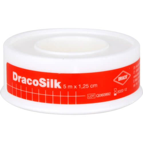 DRACOSILK Rollenpflaster 1,25 cmx5 m DRACOSILK Rollenpflaster 1,25 cmx5 m