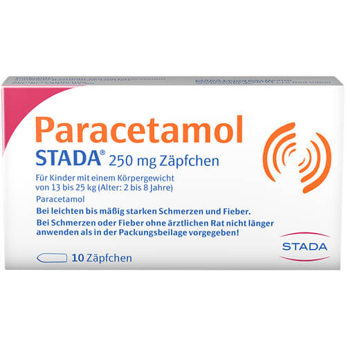 PARACETAMOL STADA 250 mg Zäpfchen PARACETAMOL STADA 250 mg Zäpfchen
