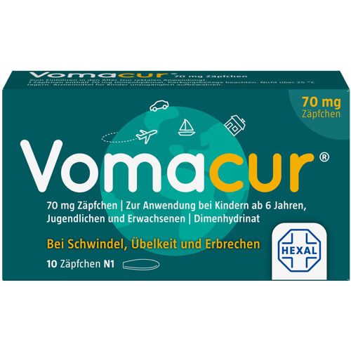 VOMACUR 70 Suppositorien VOMACUR 70 Suppositorien