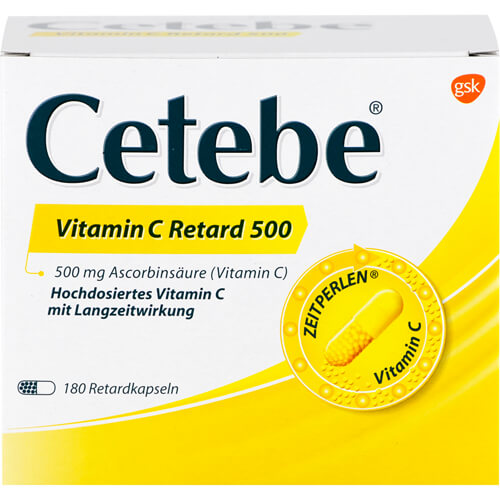 CETEBE Vitamin C Retardkapseln 500 mg CETEBE Vitamin C Retardkapseln 500 mg