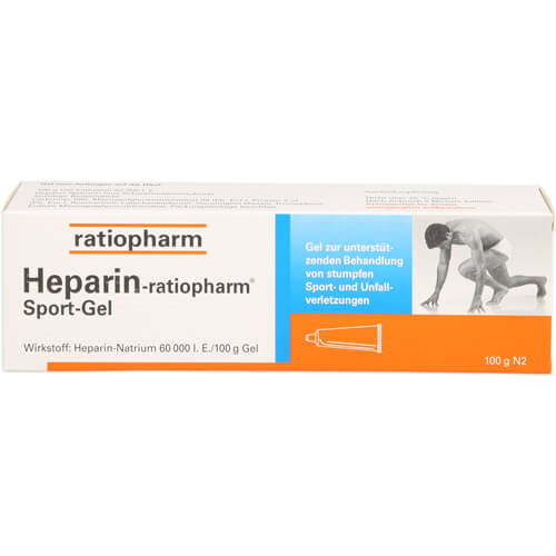 HEPARIN-RATIOPHARM Sport Gel HEPARIN-RATIOPHARM Sport Gel