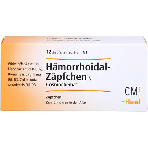 HÄMORRHOIDAL Zäpfchen N Cosmochema HÄMORRHOIDAL Zäpfchen N Cosmochema