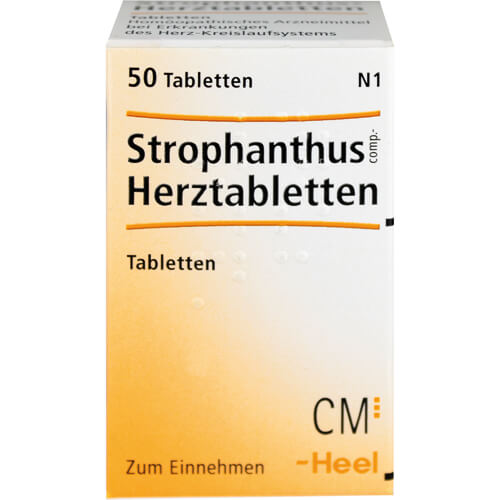 STROPHANTHUS COMP.Herztabletten STROPHANTHUS COMP.Herztabletten