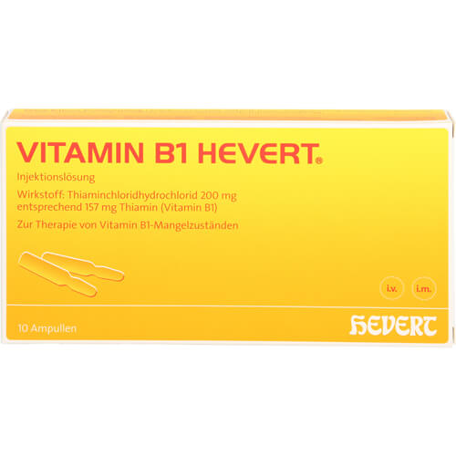 VITAMIN B1 HEVERT Ampullen VITAMIN B1 HEVERT Ampullen