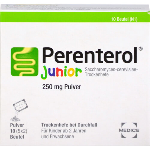 PERENTEROL Junior 250 mg Pulver Btl. PERENTEROL Junior 250 mg Pulver Btl.