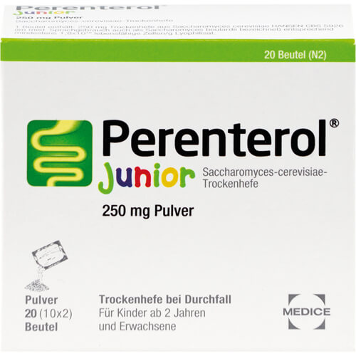PERENTEROL Junior 250 mg Pulver Btl. PERENTEROL Junior 250 mg Pulver Btl.