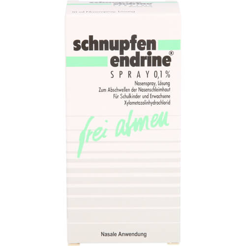 SCHNUPFEN ENDRINE 0,1% Nasenspray SCHNUPFEN ENDRINE 0,1% Nasenspray
